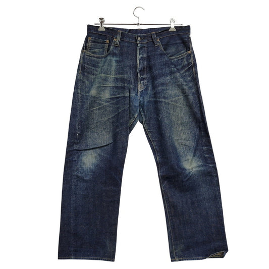 【中古品】【メンズ】 SUGAR CANE シュガーケーン BUTTONFLY DENIM PANTS ボタンフライ デニムパンツ 砂糖黍 ジーンズ ボトムス 156-260522-as-25-izu カラー：インディゴ 万代Net店