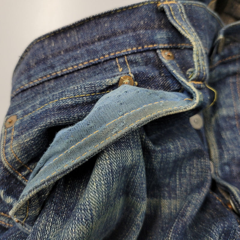 【中古品】【メンズ】 SUGAR CANE シュガーケーン BUTTONFLY DENIM PANTS ボタンフライ デニムパンツ 砂糖黍 ジーンズ ボトムス 156-260522-as-25-izu カラー：インディゴ 万代Net店