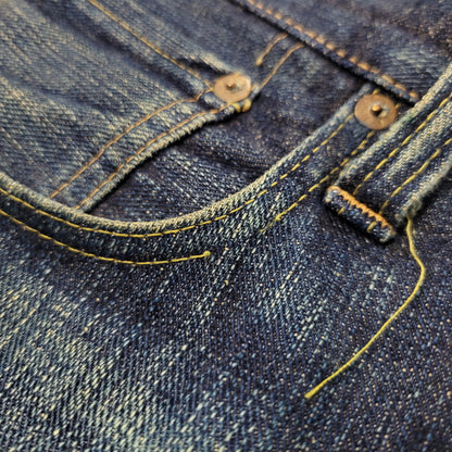 【中古品】【メンズ】 SUGAR CANE シュガーケーン BUTTONFLY DENIM PANTS ボタンフライ デニムパンツ 砂糖黍 ジーンズ ボトムス 156-260522-as-25-izu カラー：インディゴ 万代Net店