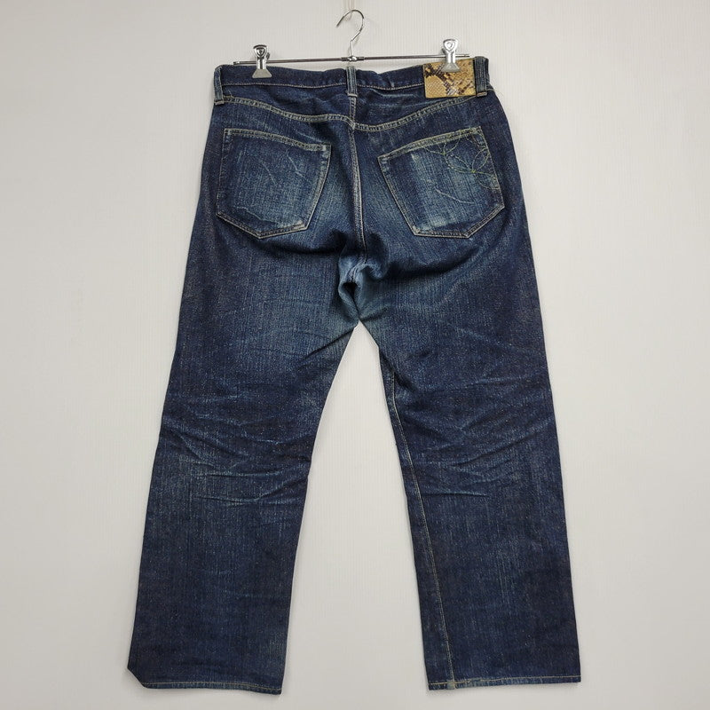 【中古品】【メンズ】 SUGAR CANE シュガーケーン BUTTONFLY DENIM PANTS ボタンフライ デニムパンツ 砂糖黍 ジーンズ ボトムス 156-260522-as-25-izu カラー：インディゴ 万代Net店