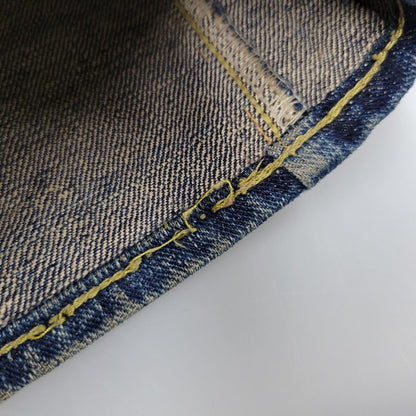 【中古品】【メンズ】 SUGAR CANE シュガーケーン BUTTONFLY DENIM PANTS ボタンフライ デニムパンツ 砂糖黍 ジーンズ ボトムス 156-260522-as-25-izu カラー：インディゴ 万代Net店