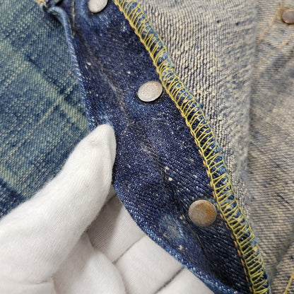 【中古品】【メンズ】 SUGAR CANE シュガーケーン BUTTONFLY DENIM PANTS ボタンフライ デニムパンツ 砂糖黍 ジーンズ ボトムス 156-260522-as-25-izu カラー：インディゴ 万代Net店