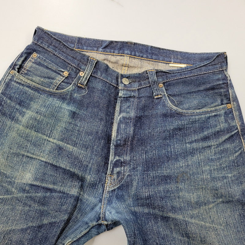 【中古品】【メンズ】 SUGAR CANE シュガーケーン BUTTONFLY DENIM PANTS ボタンフライ デニムパンツ 砂糖黍 ジーンズ ボトムス 156-260522-as-25-izu カラー：インディゴ 万代Net店
