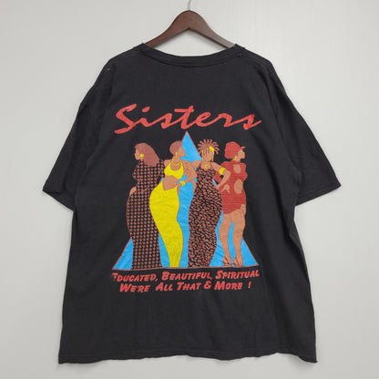 【中古品】【メンズ】 USED MILLION WOMAN MARCH 1997.10.25 PRINT S/S TEE ミリオンウーマンマーチ ショートスリーブ Tシャツ 半袖 146-260508-as-01-izu カラー：ブラック 万代Net店