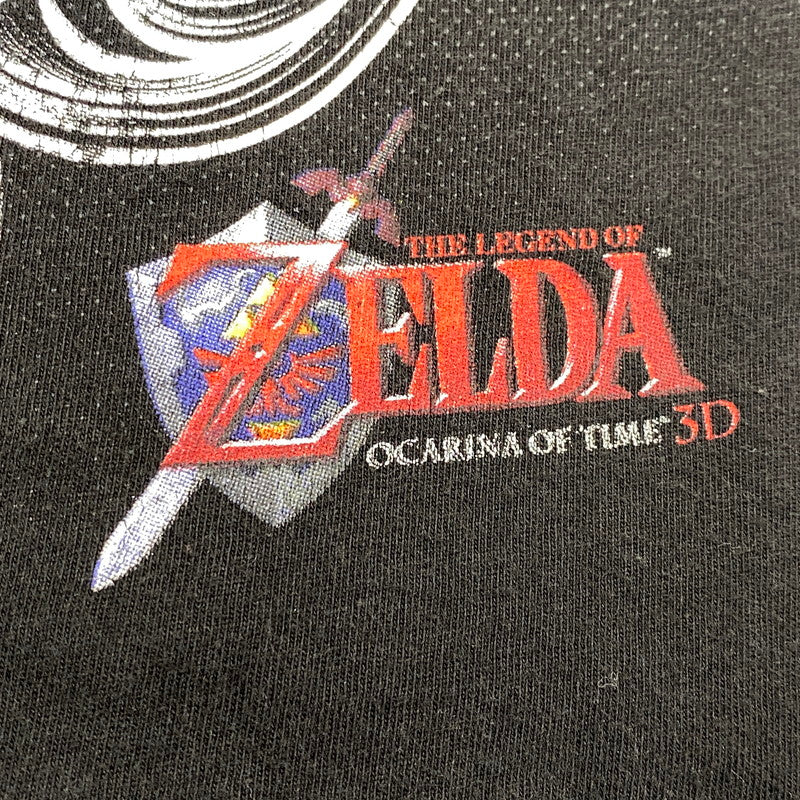 【中古品】【メンズ】 ZELDA ゼルダ c2012 OCARINA OF TIME オカリナ オブ タイム 3D S S TEE ショートスリーブ Ｔシャツ トップス 半袖 146-260802-ya-09-izu サイズ：L カラー：ブラック 万代Net店