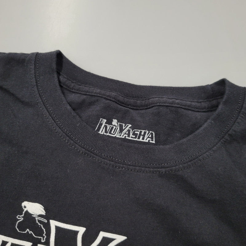 【中古品】【メンズ】 USED INUYASHA 犬夜叉 2009 00S PRINT S/S TEE プリント ショートスリーブ Tシャツ 半袖 146-260522-as-28-izu サイズ：L カラー：ブラック 万代Net店