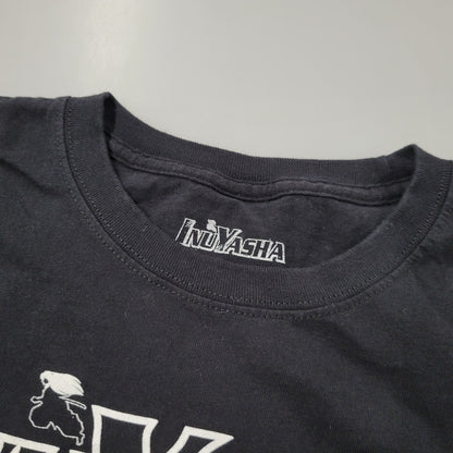 【中古品】【メンズ】 USED INUYASHA 犬夜叉 2009 00S PRINT S/S TEE プリント ショートスリーブ Tシャツ 半袖 146-260522-as-28-izu サイズ：L カラー：ブラック 万代Net店