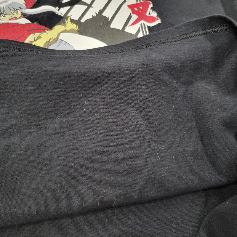 【中古品】【メンズ】 USED INUYASHA 犬夜叉 2009 00S PRINT S/S TEE プリント ショートスリーブ Tシャツ 半袖 146-260522-as-28-izu サイズ：L カラー：ブラック 万代Net店