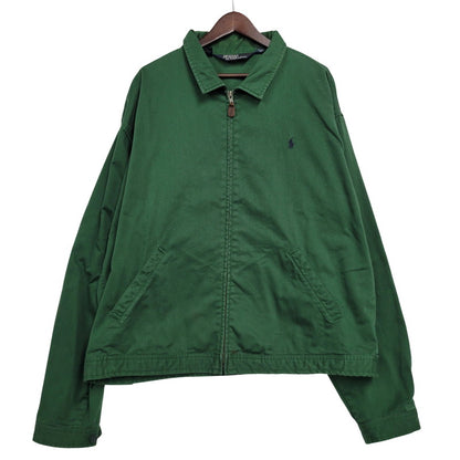 【中古品】【メンズ】 POLO BY RALPH LAUREN ポロバイラルフローレン 三角タグ タイ製 SWING TOP スウィングトップ アウター 146-260509-cs-19-izu サイズ：XXL カラー：グリーン 万代Net店