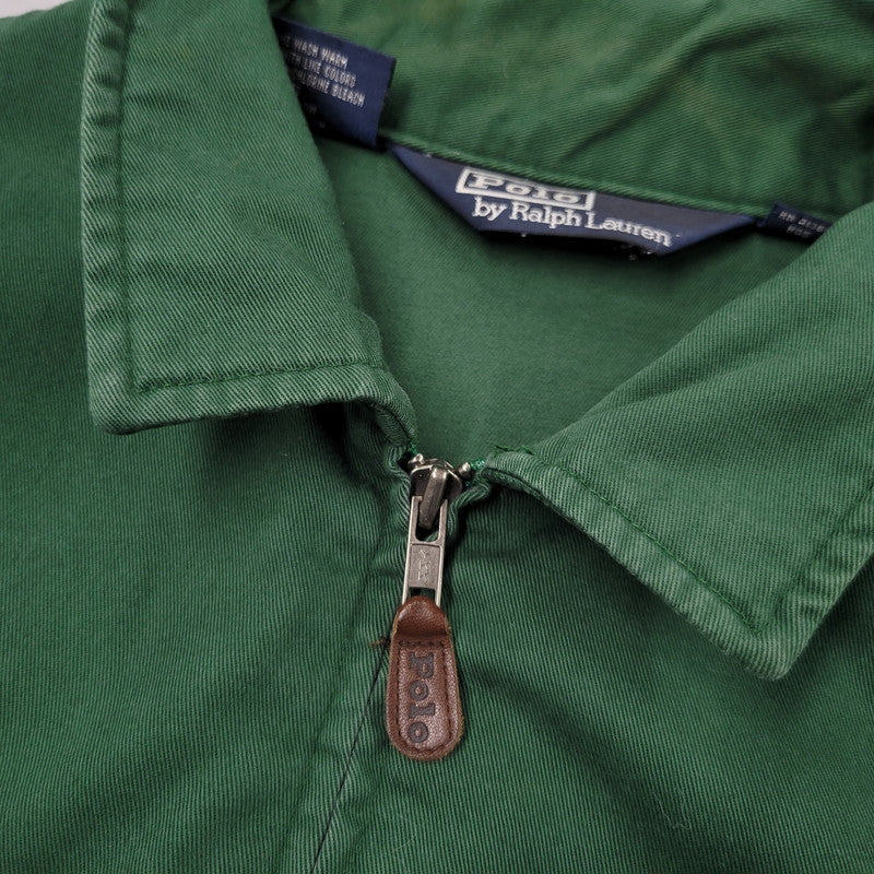【中古品】【メンズ】 POLO BY RALPH LAUREN ポロバイラルフローレン 三角タグ タイ製 SWING TOP スウィングトップ アウター 146-260509-cs-19-izu サイズ：XXL カラー：グリーン 万代Net店