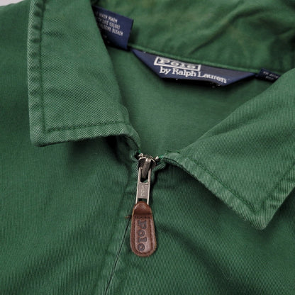 【中古品】【メンズ】 POLO BY RALPH LAUREN ポロバイラルフローレン 三角タグ タイ製 SWING TOP スウィングトップ アウター 146-260509-cs-19-izu サイズ：XXL カラー：グリーン 万代Net店