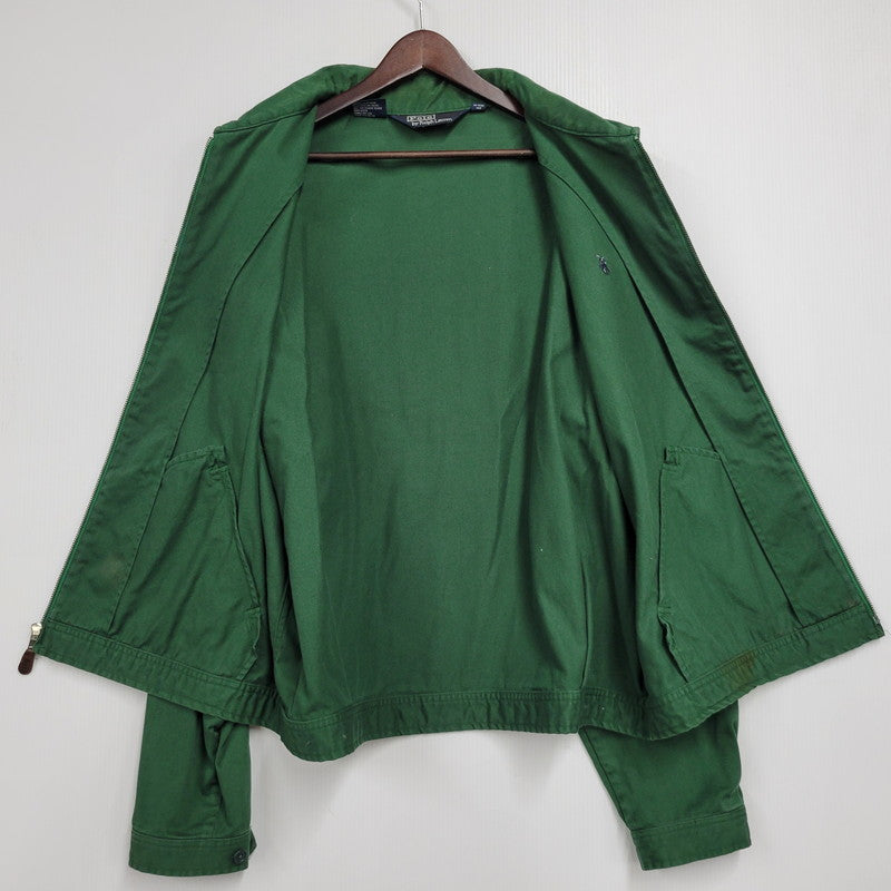 【中古品】【メンズ】 POLO BY RALPH LAUREN ポロバイラルフローレン 三角タグ タイ製 SWING TOP スウィングトップ アウター 146-260509-cs-19-izu サイズ：XXL カラー：グリーン 万代Net店
