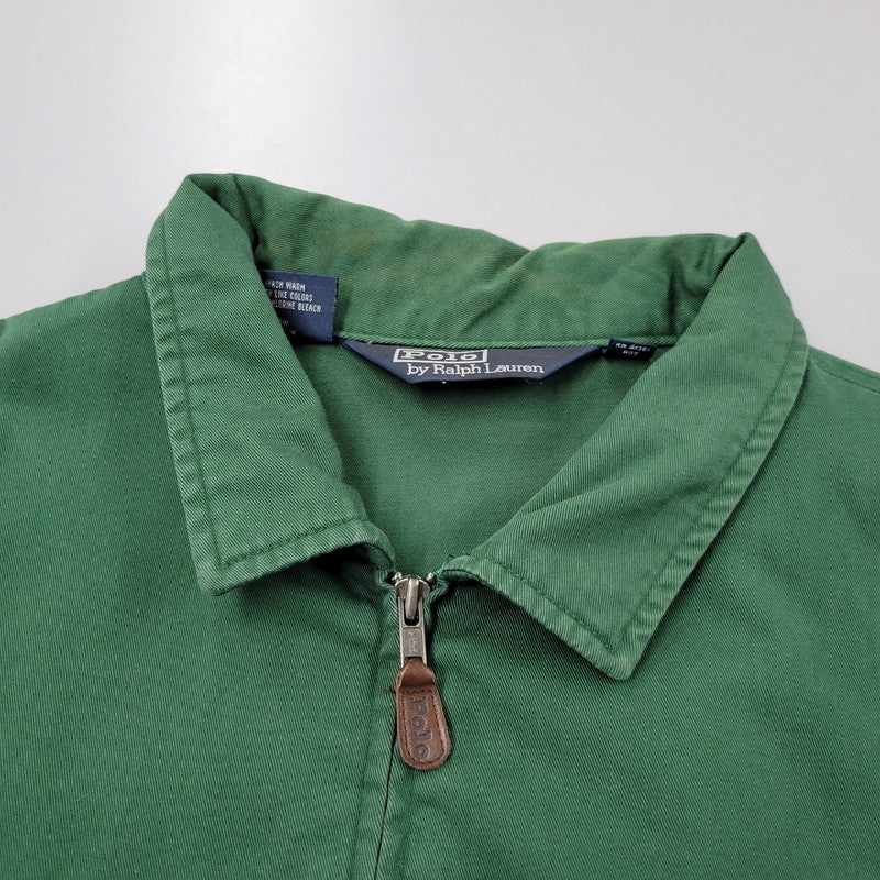 【中古品】【メンズ】 POLO BY RALPH LAUREN ポロバイラルフローレン 三角タグ タイ製 SWING TOP スウィングトップ アウター 146-260509-cs-19-izu サイズ：XXL カラー：グリーン 万代Net店