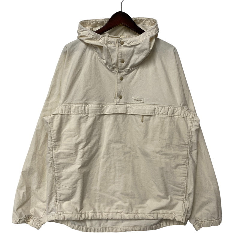 【中古品】【メンズ】 PATAGONIA パタゴニア STY20325SP25 FUNHOGGERS ANORAK ファンホッガーズ アノラック アウター 144-260511-cs-24-izu サイズ：M カラー：ホワイトベージュ 万代Net店