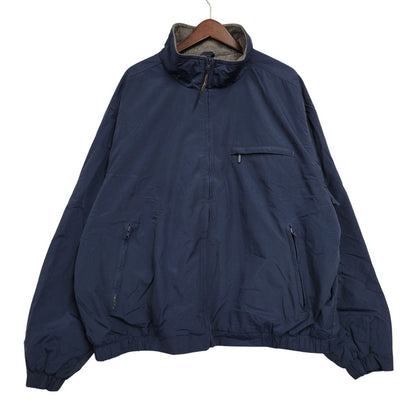 【中古品】【メンズ】 Eddie Bauer エディー・バウアー WARMUP JACKET ウォームアップジャケット アウター 144-260522-as-23-izu サイズ：XL カラー：ネイビー 万代Net店