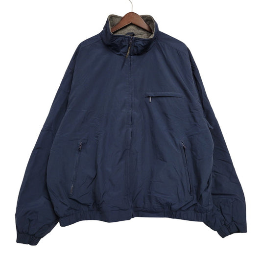 【中古品】【メンズ】 Eddie Bauer エディー・バウアー WARMUP JACKET ウォームアップジャケット アウター 144-260522-as-23-izu サイズ：XL カラー：ネイビー 万代Net店