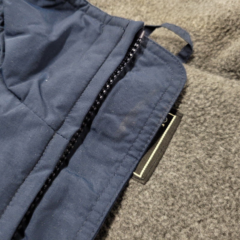 【中古品】【メンズ】 Eddie Bauer エディー・バウアー WARMUP JACKET ウォームアップジャケット アウター 144-260522-as-23-izu サイズ：XL カラー：ネイビー 万代Net店