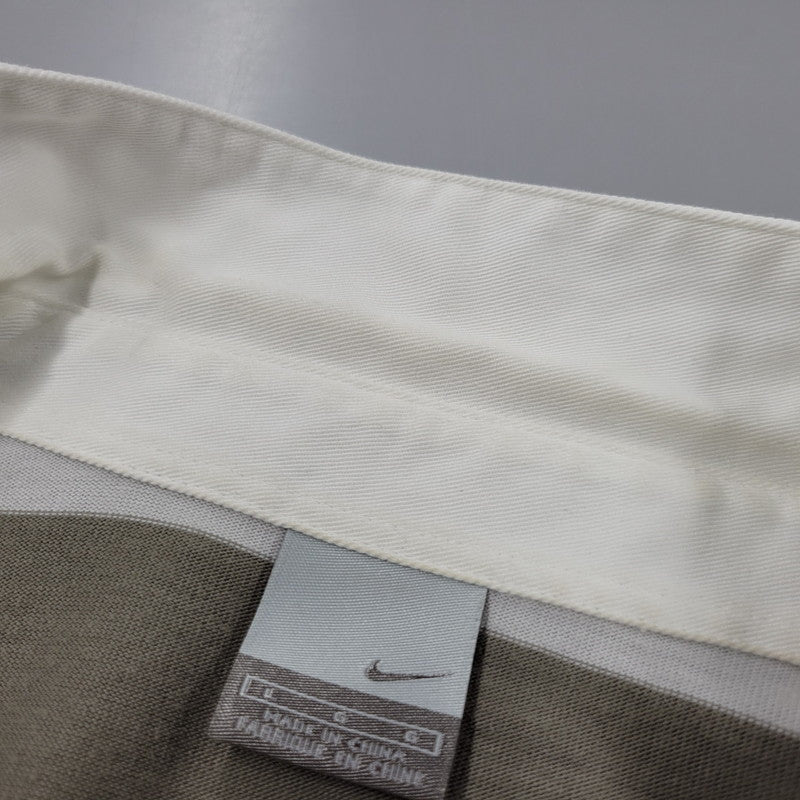 【中古品】【メンズ】 NIKE ナイキ BORDER S/S POLO SHIRT ボーダー 半袖 ポロシャツ 146-260801-as-23-izu サイズ：L カラー：マルチカラー 万代Net店