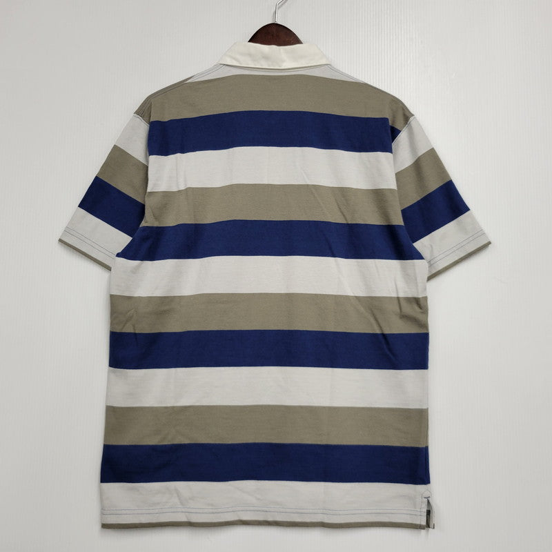 【中古品】【メンズ】 NIKE ナイキ BORDER S/S POLO SHIRT ボーダー 半袖 ポロシャツ 146-260801-as-23-izu サイズ：L カラー：マルチカラー 万代Net店