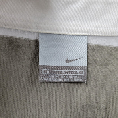【中古品】【メンズ】 NIKE ナイキ BORDER S/S POLO SHIRT ボーダー 半袖 ポロシャツ 146-260801-as-23-izu サイズ：L カラー：マルチカラー 万代Net店
