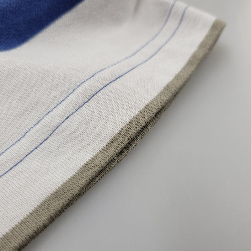 【中古品】【メンズ】 NIKE ナイキ BORDER S/S POLO SHIRT ボーダー 半袖 ポロシャツ 146-260801-as-23-izu サイズ：L カラー：マルチカラー 万代Net店