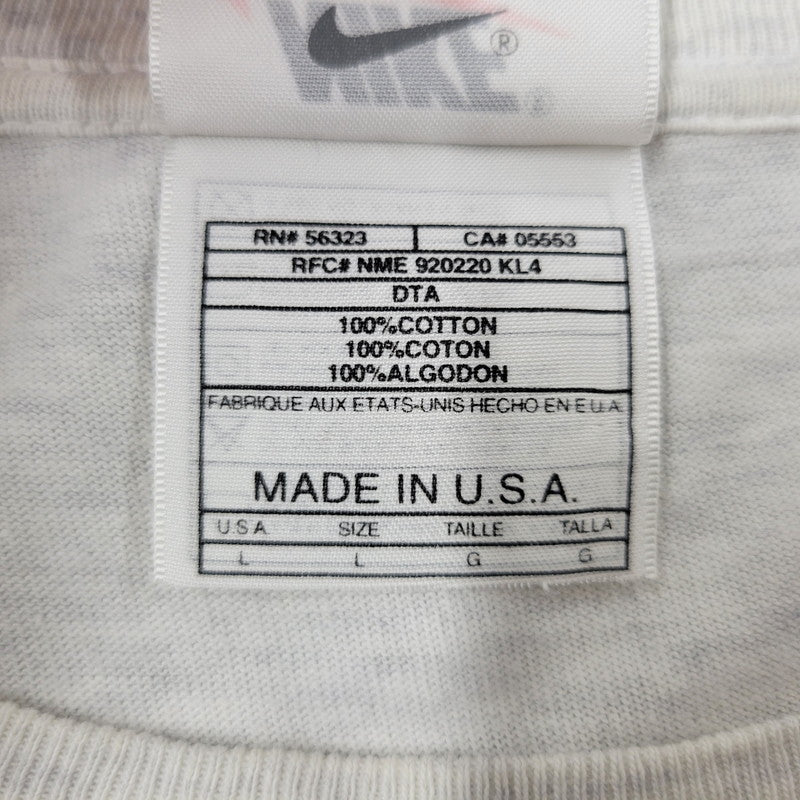 【中古品】【メンズ】 OLD NIKE オールドナイキ ACG LOGO S/S TEE ロゴ 刺繍 ショートスリーブ Tシャツ 白タグ USA製 半袖 146-260522-as-29-izu サイズ：L カラー：ホワイト系 万代Net店