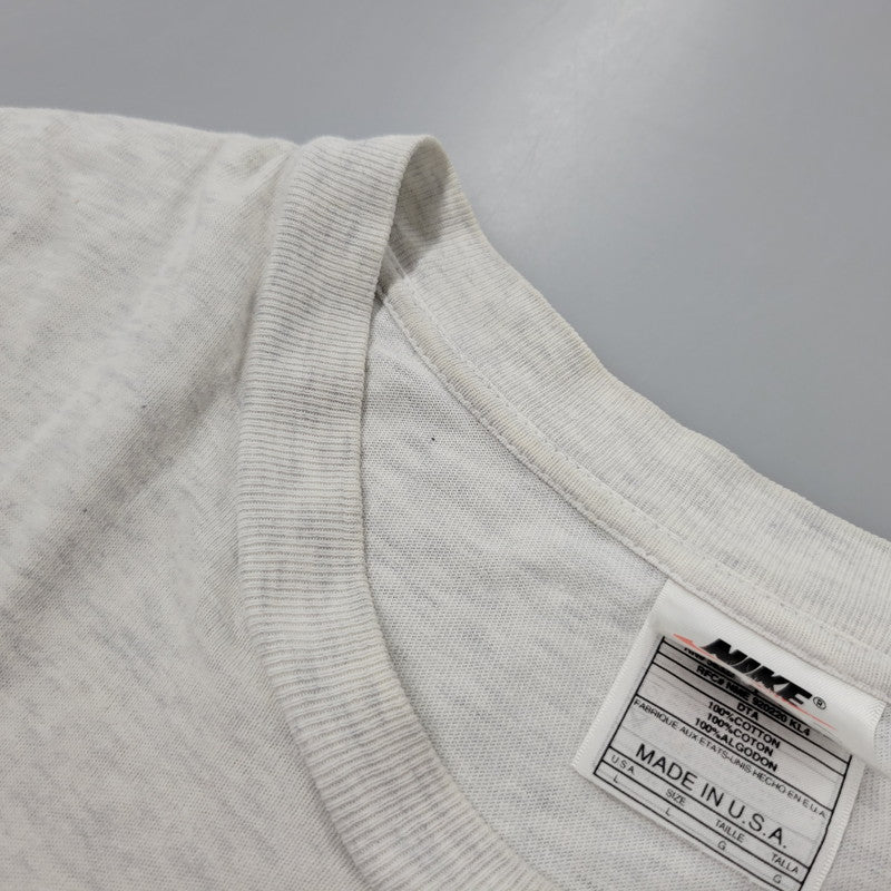 【中古品】【メンズ】 OLD NIKE オールドナイキ ACG LOGO S/S TEE ロゴ 刺繍 ショートスリーブ Tシャツ 白タグ USA製 半袖 146-260522-as-29-izu サイズ：L カラー：ホワイト系 万代Net店