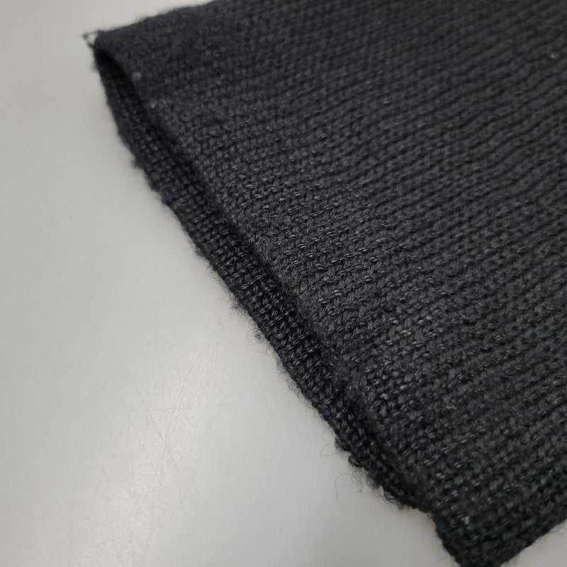 【中古品】【メンズ】 OLD STUSSY オールドステューシー S80 紺タグ 90-00S FRONT LINE KNIT フロント ライン ニット トップス 長袖 142-260511-cs-11-izu サイズ：L カラー：ブラック 万代Net店