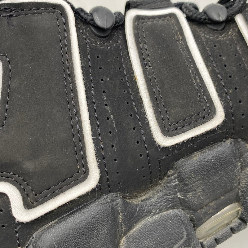 【中古品】【メンズ/レディース】 NIKE ナイキ AIR MORE UPTEMPO 414962-002 エア モアアップテンポ スニーカー シューズ 靴 160-260511-as-16-izu サイズ：25.5cm カラー：BLACK/WHITE-BLACK 万代Net店