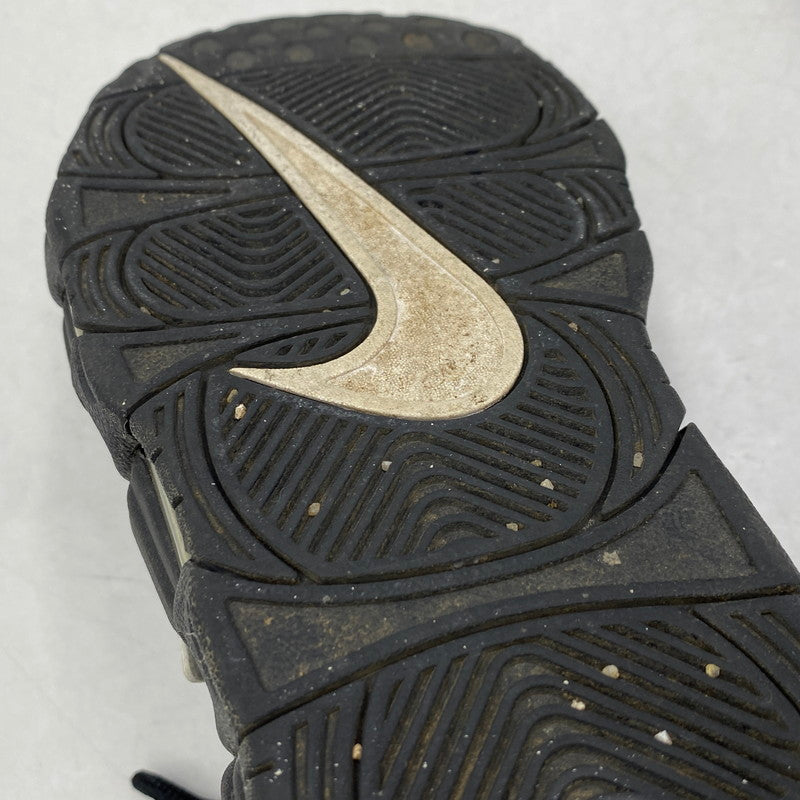 【中古品】【メンズ/レディース】 NIKE ナイキ AIR MORE UPTEMPO 414962-002 エア モアアップテンポ スニーカー シューズ 靴 160-260511-as-16-izu サイズ：25.5cm カラー：BLACK/WHITE-BLACK 万代Net店