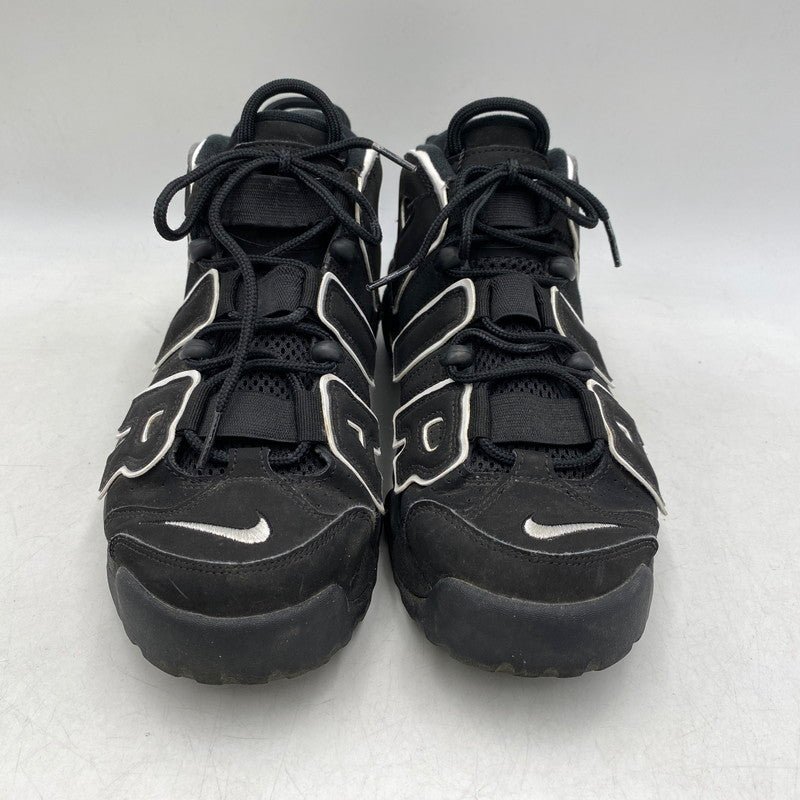 【中古品】【メンズ/レディース】 NIKE ナイキ AIR MORE UPTEMPO 414962-002 エア モアアップテンポ スニーカー シューズ 靴 160-260511-as-16-izu サイズ：25.5cm カラー：BLACK/WHITE-BLACK 万代Net店