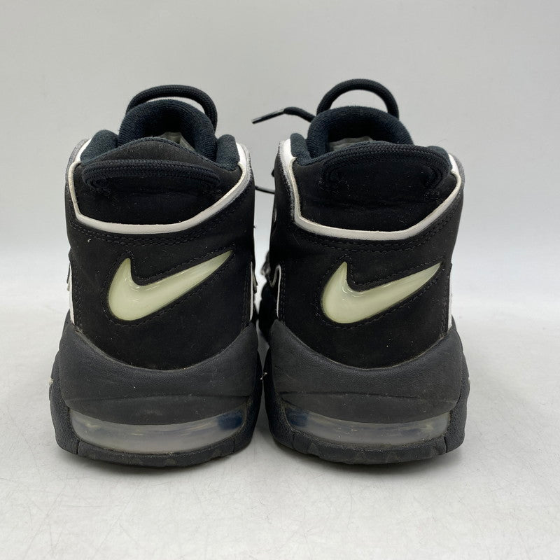 【中古品】【メンズ/レディース】 NIKE ナイキ AIR MORE UPTEMPO 414962-002 エア モアアップテンポ スニーカー シューズ 靴 160-260511-as-16-izu サイズ：25.5cm カラー：BLACK/WHITE-BLACK 万代Net店