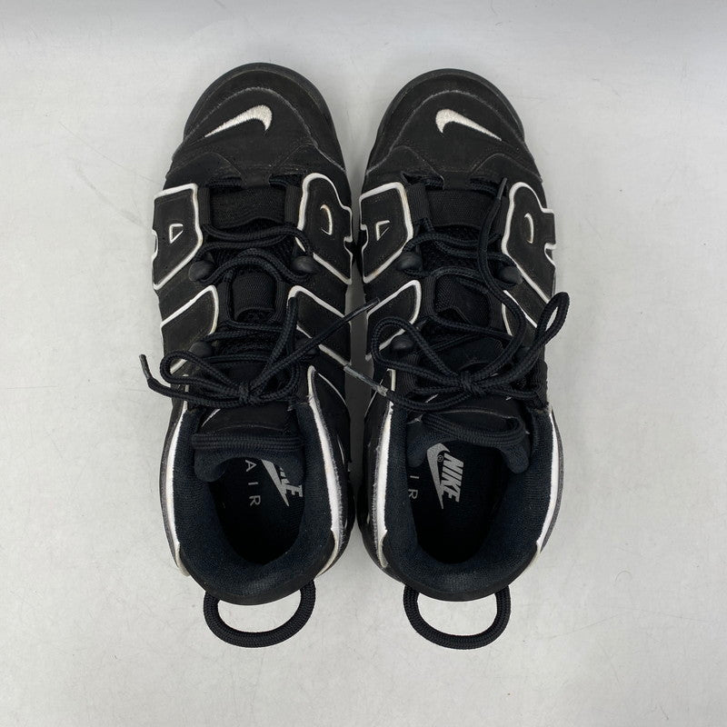 【中古品】【メンズ/レディース】 NIKE ナイキ AIR MORE UPTEMPO 414962-002 エア モアアップテンポ スニーカー シューズ 靴 160-260511-as-16-izu サイズ：25.5cm カラー：BLACK/WHITE-BLACK 万代Net店