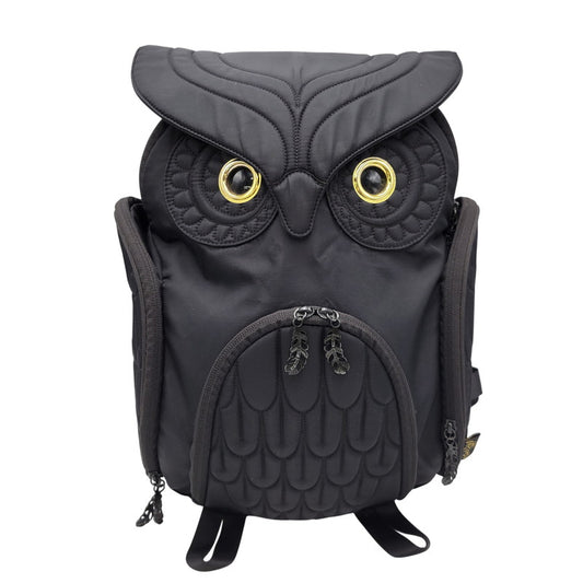 【中古品】【レディース】 MORN CREATIONS モーンクリエイションズ ミミズク BACK PACK バックパック カバン 鞄 188-260517-cs-34-izu カラー：ブラック 万代Net店