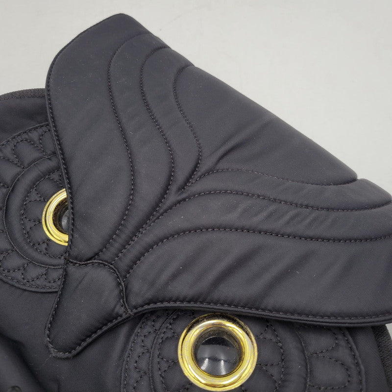 【中古品】【レディース】 MORN CREATIONS モーンクリエイションズ ミミズク BACK PACK バックパック カバン 鞄 188-260517-cs-34-izu カラー：ブラック 万代Net店