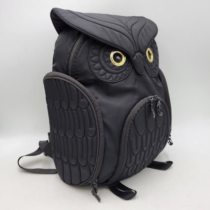 【中古品】【レディース】 MORN CREATIONS モーンクリエイションズ ミミズク BACK PACK バックパック カバン 鞄 188-260517-cs-34-izu カラー：ブラック 万代Net店