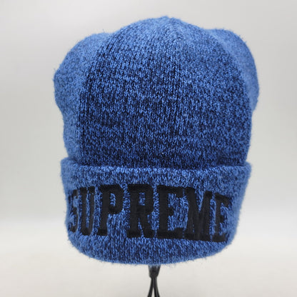 【中古品】【メンズ/レディース】 SUPREME シュプリーム 16AW MELANGE BEANIE メランジ ビーニー 帽子 185-260509-cs-21-izu サイズ：F カラー：ブルー 万代Net店