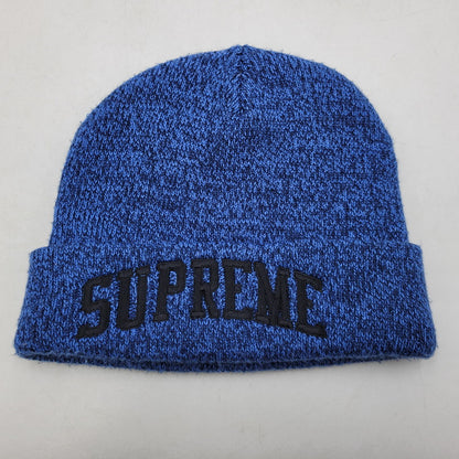 【中古品】【メンズ/レディース】 SUPREME シュプリーム 16AW MELANGE BEANIE メランジ ビーニー 帽子 185-260509-cs-21-izu サイズ：F カラー：ブルー 万代Net店