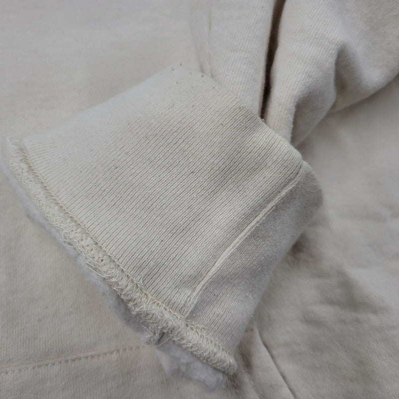 【中古品】【メンズ】 SUPREME シュプリーム 20AW MICRO LOGO HOODED SWEATSHIRT マイクロ ロゴ フーデッド スウェットシャツ トップス 長袖 149-260509-cs-22-izu サイズ：M カラー：ナチュラル 万代Net店