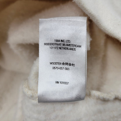 【中古品】【メンズ】 SUPREME シュプリーム 20AW MICRO LOGO HOODED SWEATSHIRT マイクロ ロゴ フーデッド スウェットシャツ トップス 長袖 149-260509-cs-22-izu サイズ：M カラー：ナチュラル 万代Net店