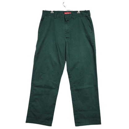 【中古品】【メンズ】 SUPREME シュプリーム WORK PANTS ワーク パンツ ボトムス ズボン 149-260509-cs-24-izu サイズ：34 カラー：グリーン 万代Net店