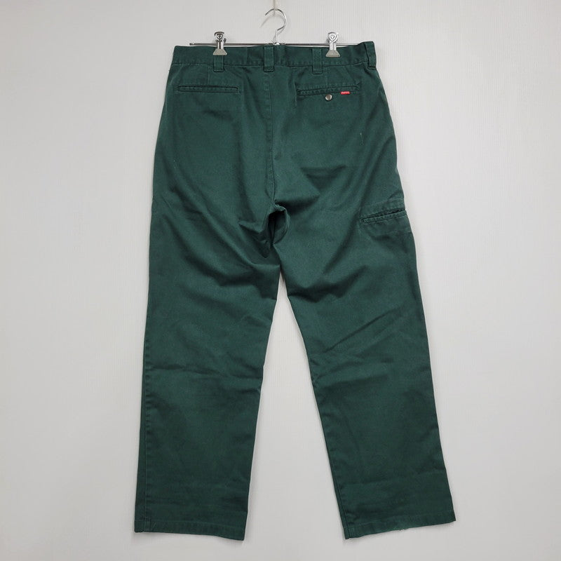 【中古品】【メンズ】 SUPREME シュプリーム WORK PANTS ワーク パンツ ボトムス ズボン 149-260509-cs-24-izu サイズ：34 カラー：グリーン 万代Net店