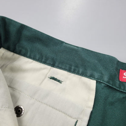 【中古品】【メンズ】 SUPREME シュプリーム WORK PANTS ワーク パンツ ボトムス ズボン 149-260509-cs-24-izu サイズ：34 カラー：グリーン 万代Net店