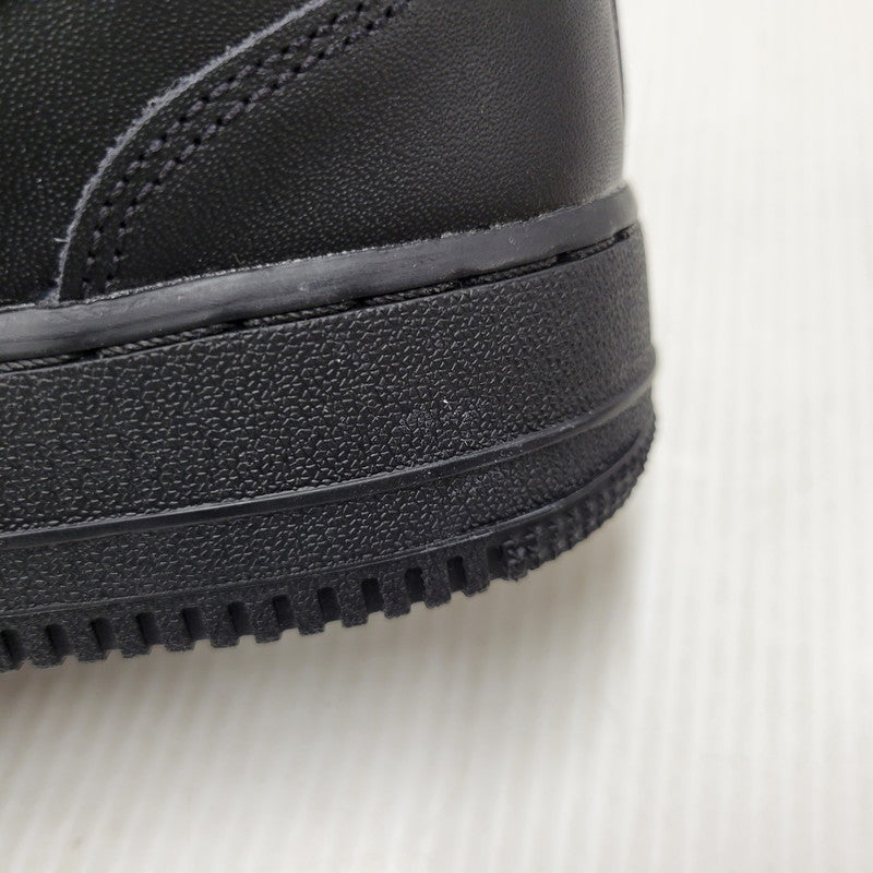 【中古美品】【メンズ】 NIKE ナイキ AIR FORCE 1 MID '07 315123-001 エアフォース 1 ミッド '07 スニーカー シューズ 靴 160-260509-as-22-izu サイズ：27cm カラー：BLACK/BLACK-BLACK 万代Net店