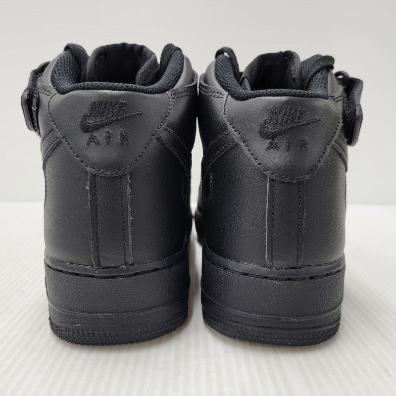 【中古美品】【メンズ】 NIKE ナイキ AIR FORCE 1 MID '07 315123-001 エアフォース 1 ミッド '07 スニーカー シューズ 靴 160-260509-as-22-izu サイズ：27cm カラー：BLACK/BLACK-BLACK 万代Net店