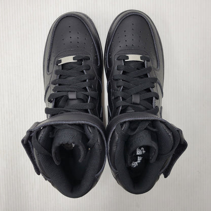 【中古美品】【メンズ】 NIKE ナイキ AIR FORCE 1 MID '07 315123-001 エアフォース 1 ミッド '07 スニーカー シューズ 靴 160-260509-as-22-izu サイズ：27cm カラー：BLACK/BLACK-BLACK 万代Net店