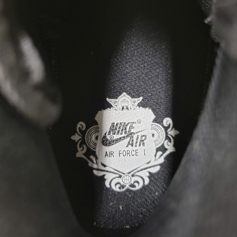 【中古美品】【メンズ】 NIKE ナイキ AIR FORCE 1 MID '07 315123-001 エアフォース 1 ミッド '07 スニーカー シューズ 靴 160-260509-as-22-izu サイズ：27cm カラー：BLACK/BLACK-BLACK 万代Net店