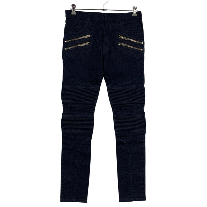 【中古品】【メンズ】 LIBERAL ARTS リベラルアーツ BIKER DENIM PANTS バイカー デニム パンツ ボトムス ズボン 151-260520-cs-04-izu サイズ：不明 カラー：インディゴ 万代Net店