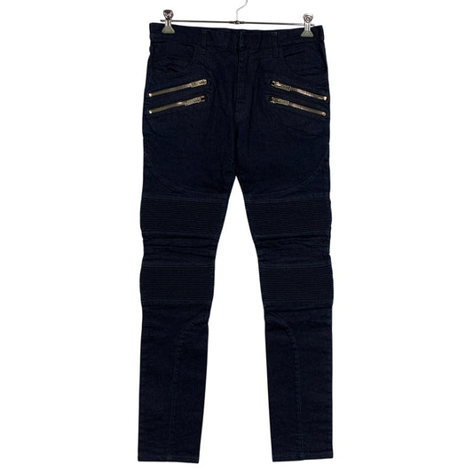 【中古品】【メンズ】 LIBERAL ARTS リベラルアーツ BIKER DENIM PANTS バイカー デニム パンツ ボトムス ズボン 151-260520-cs-04-izu サイズ：不明 カラー：インディゴ 万代Net店