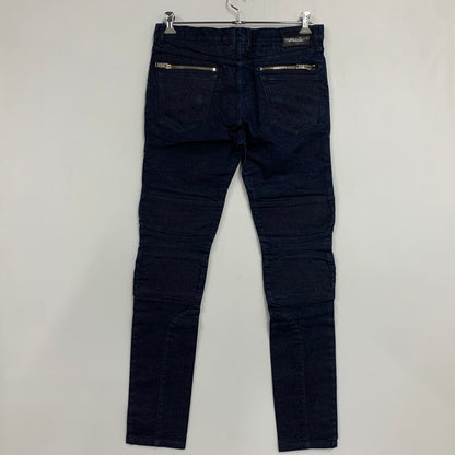 【中古品】【メンズ】 LIBERAL ARTS リベラルアーツ BIKER DENIM PANTS バイカー デニム パンツ ボトムス ズボン 151-260520-cs-04-izu サイズ：不明 カラー：インディゴ 万代Net店